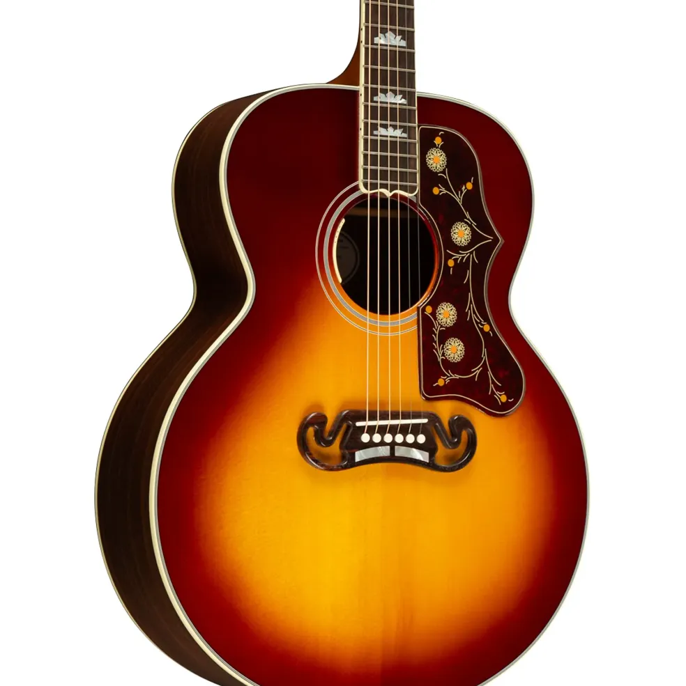 Gibson SJ-200 Standard Rosewood Acoustic-Electric Guitar Rosewood Burst