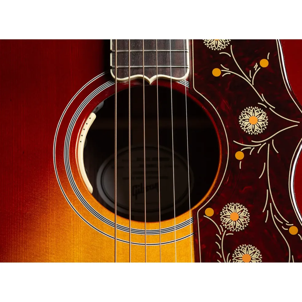 Gibson SJ-200 Standard Rosewood Acoustic-Electric Guitar Rosewood Burst