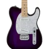 G&L Fullerton Deluxe ASAT Special With Maple Fretboard Electric Guitar Purple Burst