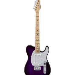 G&L Fullerton Deluxe ASAT Special With Maple Fretboard Electric Guitar Purple Burst