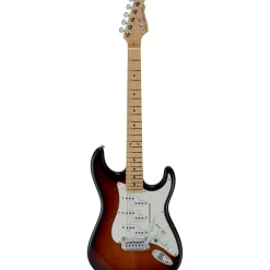 G&L Fullerton Deluxe Comanche With Maple Fretboard Electric Guitar 3-Tone Sunburst