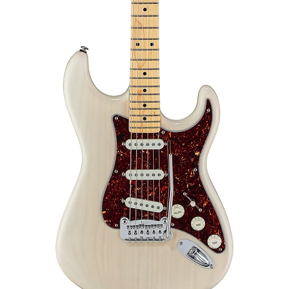 G&L Fullerton Deluxe Legacy Maple Fingerboard Electric Guitar Blonde