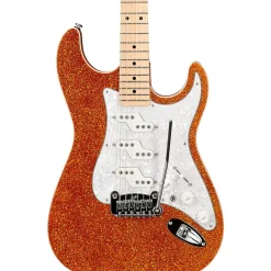 G&L GC Limited-Edition USA Comanche Electric Guitar Orange Flake