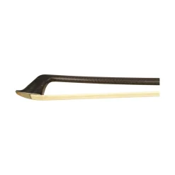 Glasser Cello Bow Braided Carbon Fiber, Fully Lined Ebony Frog, Nickel Wire Grip & Tip - 4/4 Octagonal 4/4 Size