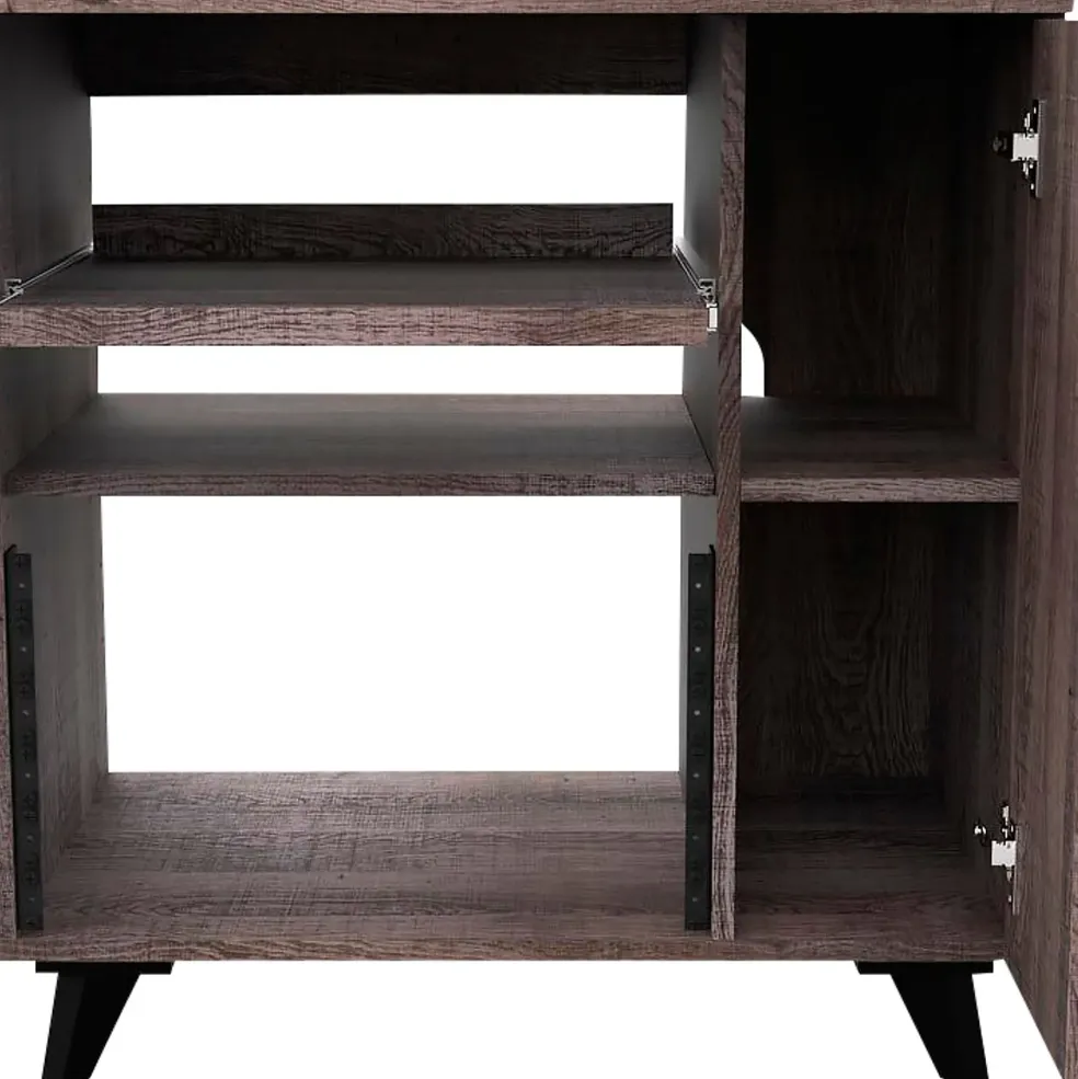 Glorious Modular Side Car Rack Walnut
