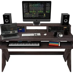 Glorious Sound Desk Pro Studio Station Walnut