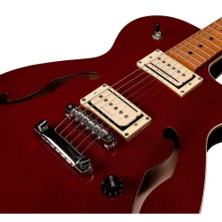 Godin Montreal Premiere Pro Hollowbody Electric Guitar Aztek Red