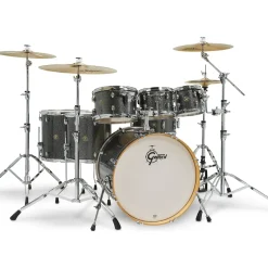 Gretsch Drums Catalina Maple 6-Piece Shell Pack with Free 8 in. Tom Black Stardust