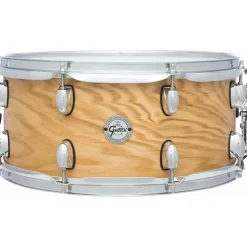 Gretsch Drums Silver Series Ash Snare Drum Satin Natural 6.5x14