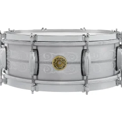 Gretsch Drums 135th Anniversary Solid Aluminum Snare Drum 14 x 5 in. Aluminum