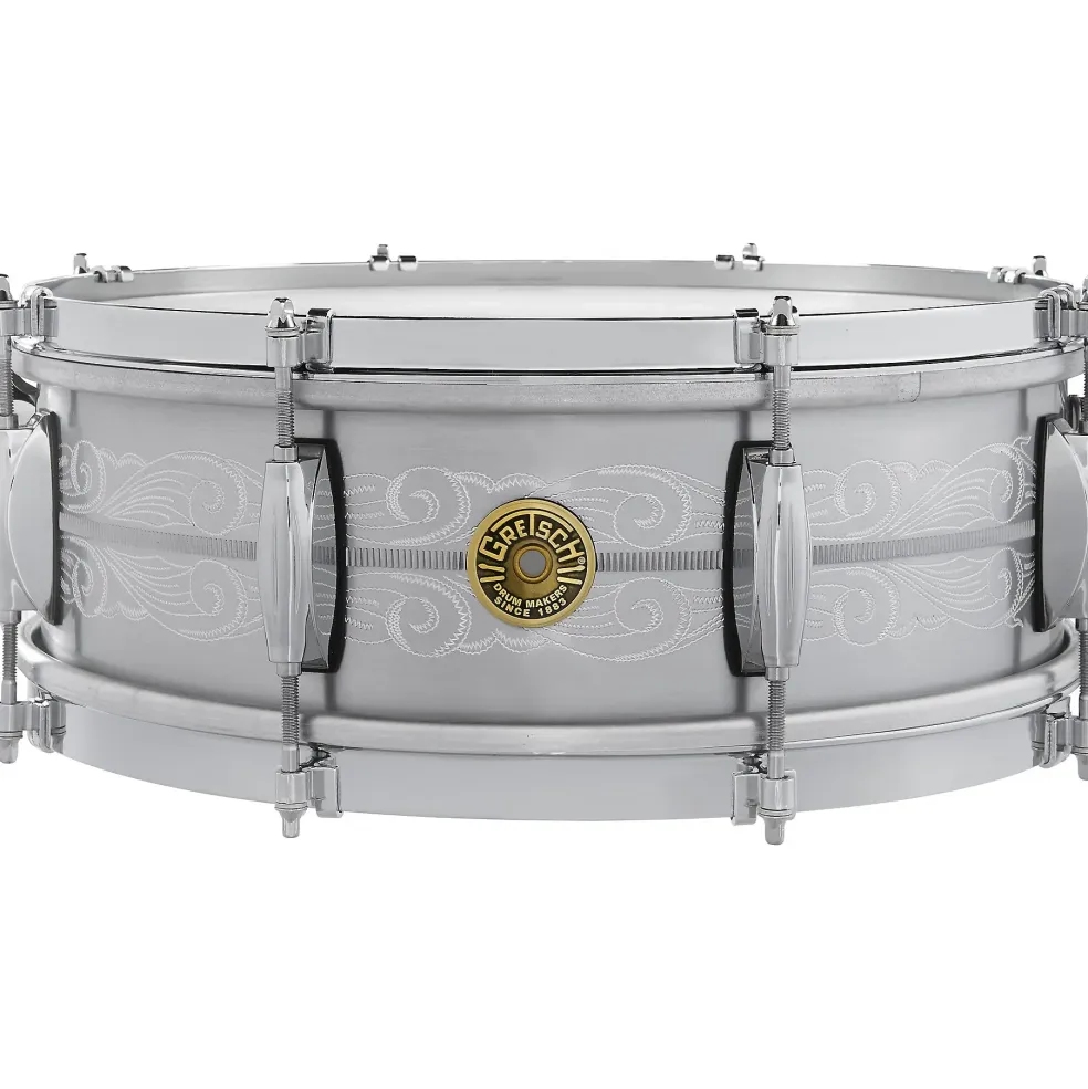 Gretsch Drums 135th Anniversary Solid Aluminum Snare Drum 14 x 5 in. Aluminum