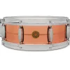 Gretsch Drums USA C2 2mm Polished Copper 8 Lug Snare Drum 14 x 5 in.