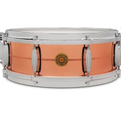 Gretsch Drums USA C2 2mm Polished Copper 8 Lug Snare Drum 14 x 5 in.