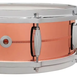 Gretsch Drums USA C2 2mm Polished Copper 8 Lug Snare Drum 14 x 5 in.