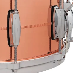 Gretsch Drums USA C2 2mm Polished Copper 10 Lug Snare Drum 14 x 6.5 in.