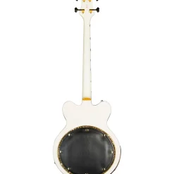 Gretsch Guitars G6136B-TP-AWT Tom Petersson Signature Electric Bass Guitar Aged White