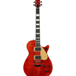 Gretsch Guitars G6228FM-PE Players Edition Duo Jet Electric Guitar Bourbon Stain