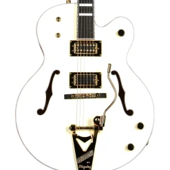 Gretsch Guitars G8424T Billy Duffy Signature Falcon LTD Hollowbody With Bigsby Electric Guitar Vintage White