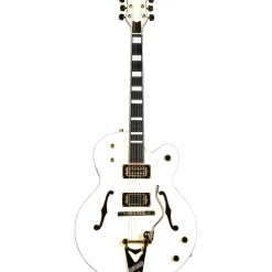 Gretsch Guitars G8424T Billy Duffy Signature Falcon LTD Hollowbody With Bigsby Electric Guitar Vintage White