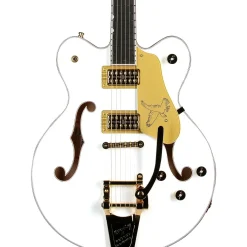 Gretsch Guitars G6636T Players Edition Falcon Center Block Bigsby Semi-Hollow Electric Guitar White