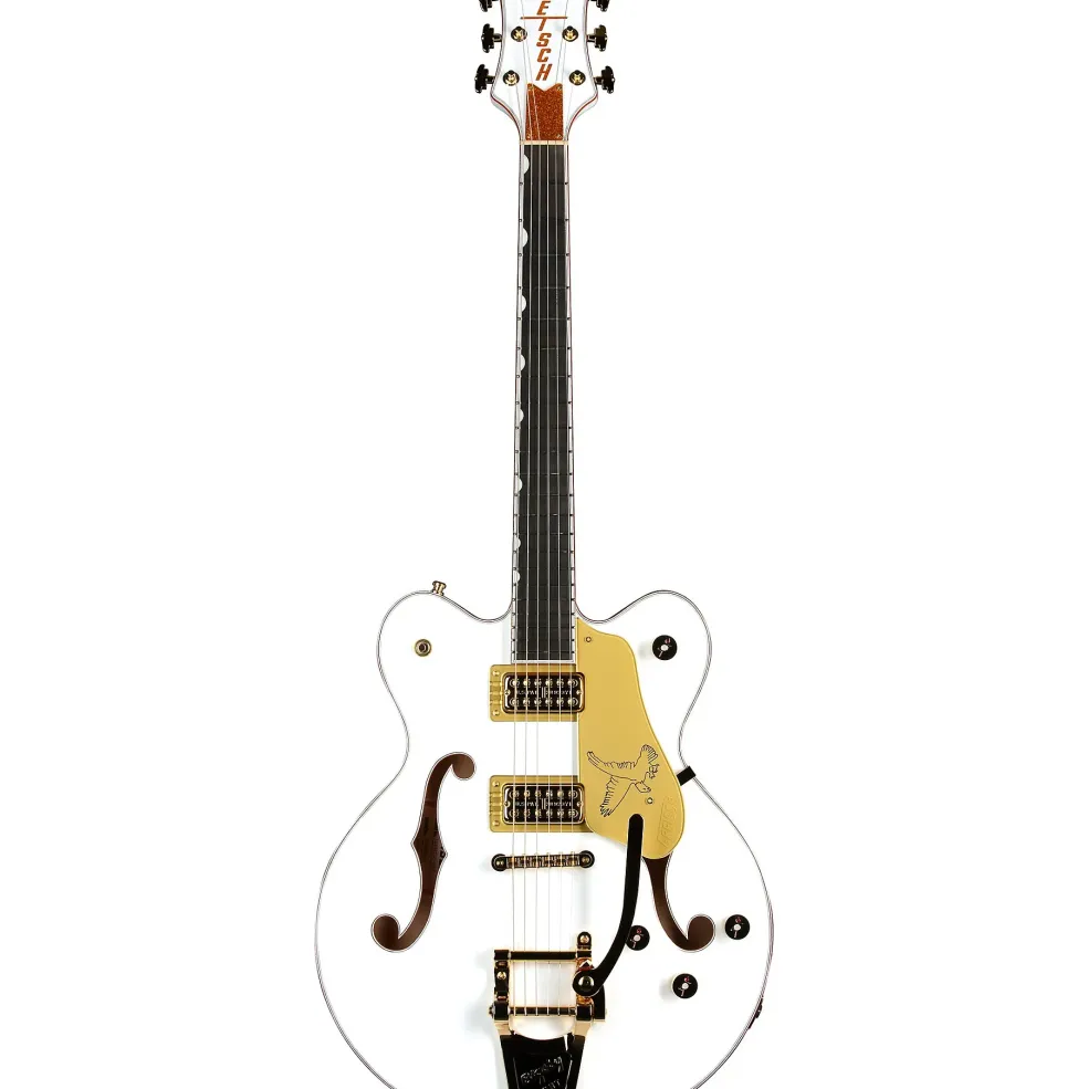 Gretsch Guitars G6636T Players Edition Falcon Center Block Bigsby Semi-Hollow Electric Guitar White