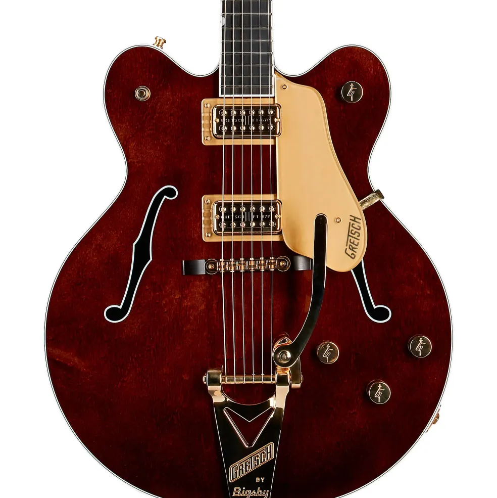 Gretsch Guitars G6122TG Players Edition Country Gentleman Hollowbody Electric Guitar Walnut Stain
