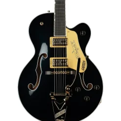 Gretsch Guitars Nashville Hollow Body with String-Thru Bigsby and Gold Hardware Electric Guitar Midnight Sapphire