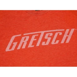 Gretsch Logo Heather Orange T-Shirt XX Large