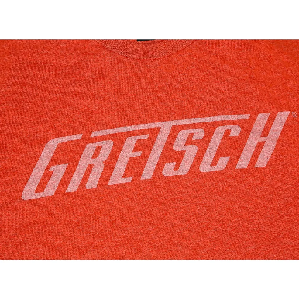 Gretsch Logo Heather Orange T-Shirt XX Large
