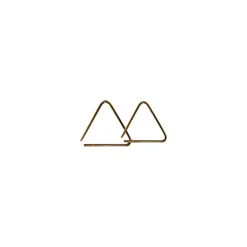 Grover Pro Bronze Pro-Hammered Triangle 8 in.