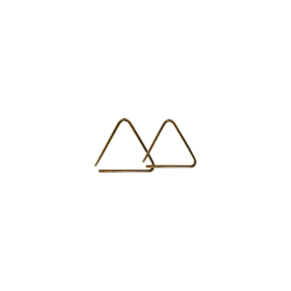 Grover Pro Bronze Pro-Hammered Triangle 8 in.
