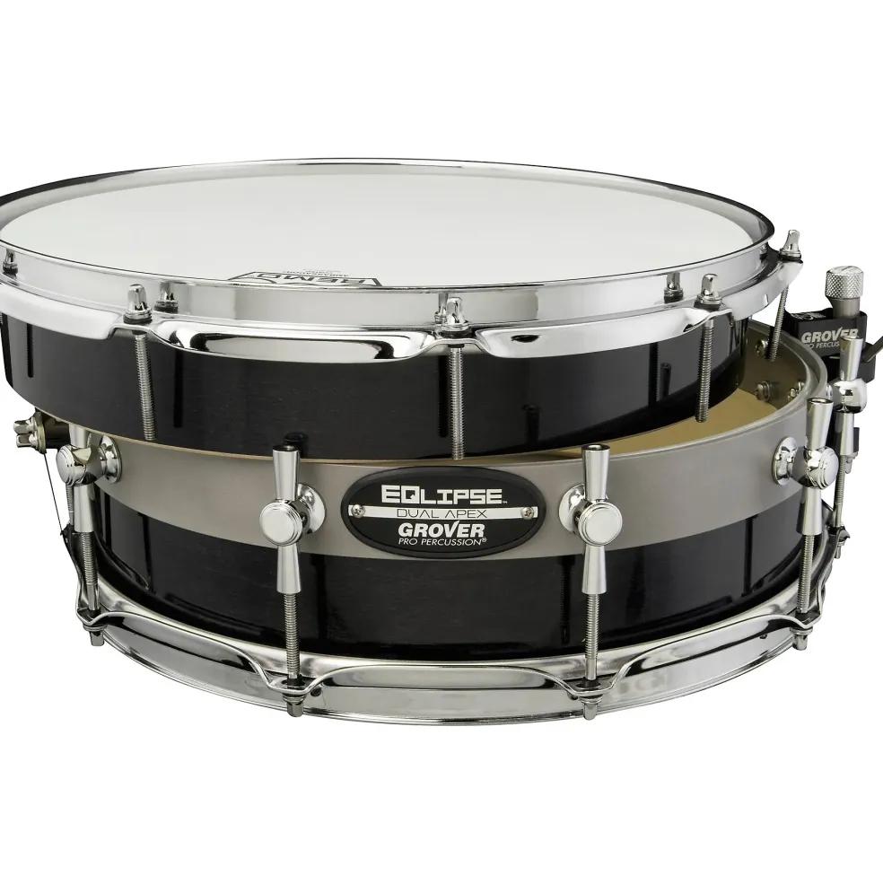 Grover Pro EQlipse Snare Drum 14 x 5 in. Black Lacquer