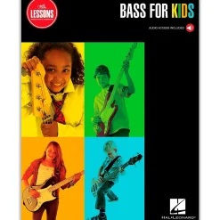 Guitar Center GC Lessons Bass for Kids Book/Online Audio