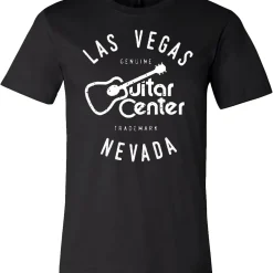 Guitar Center Mens Las Vegas Logo Tee X Large