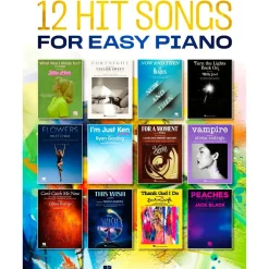 Hal Leonard 12 Hit Songs for Easy Piano