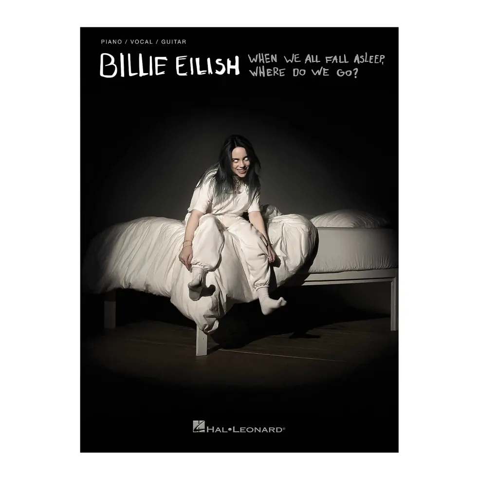 Hal Leonard Billie Eilish - When We All Fall Asleep, Where Do We Go? Piano/Vocal/Guitar Songbook