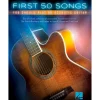 Hal Leonard First 50 Songs You Should Play On Acoustic Guitar