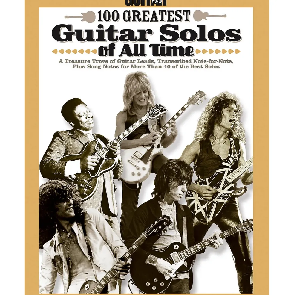 Hal Leonard Guitar World's 100 Greatest Guitar Solos Of All Time