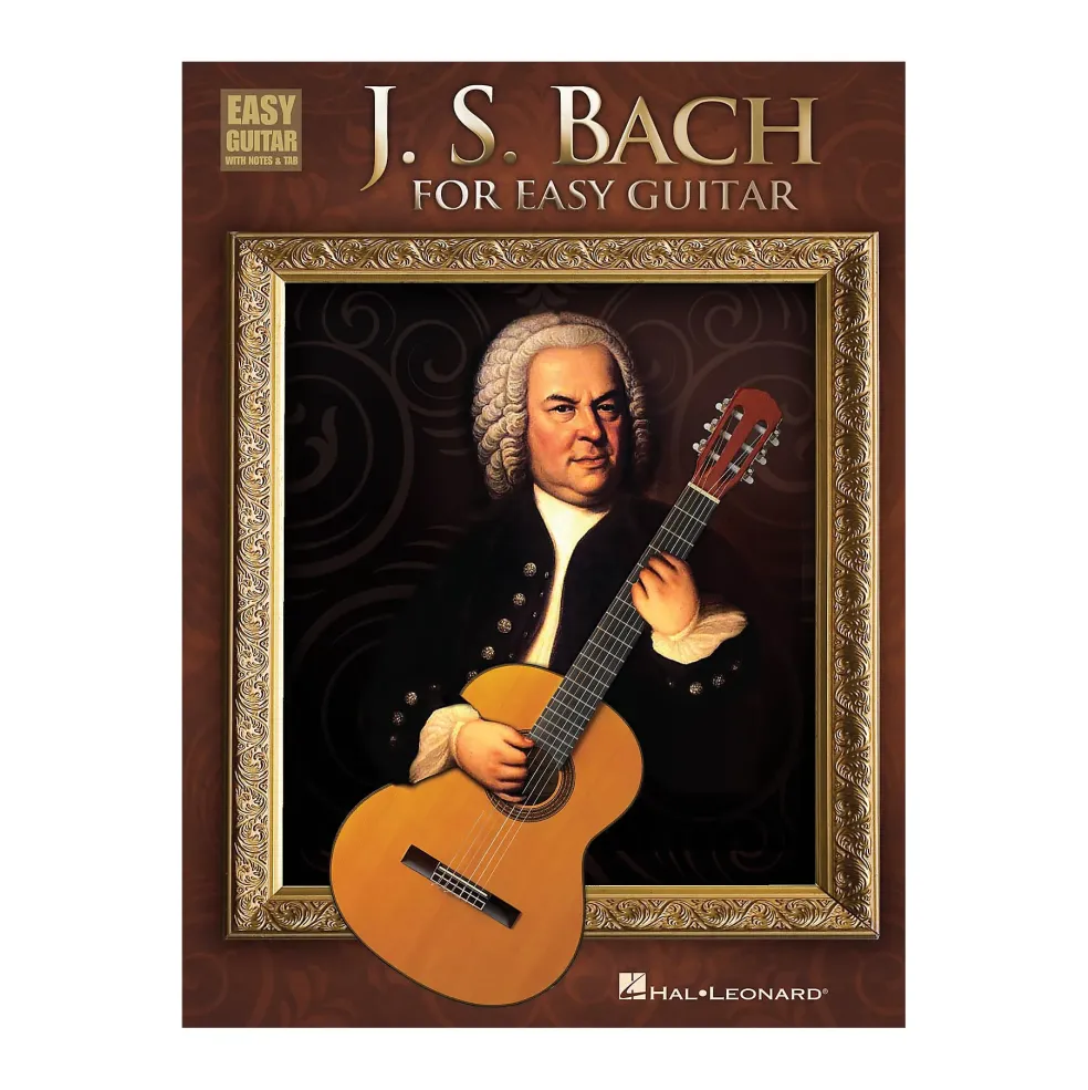 Hal Leonard J.S. Bach For Easy Guitar With Tab
