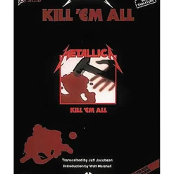 Hal Leonard Metallica Kill 'em All Guitar Tab Songbook