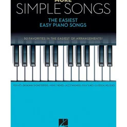 Hal Leonard More Simple Songs - The Easiest Easy Piano Songs