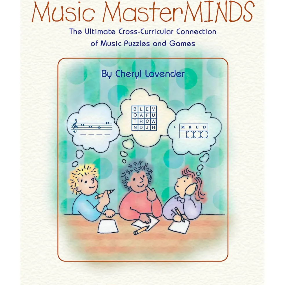 Hal Leonard Music Masterminds - Ultimate Collection of Puzzles and Games Book