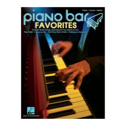 Hal Leonard Piano Bar Favorites Piano/Vocal/Guitar Songbook