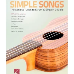 Hal Leonard Simple Songs for Ukulele - The Easiest Tunes to Strum & Sing on Ukulele