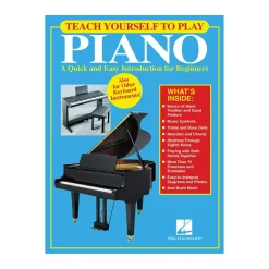 Hal Leonard Teach Yourself to Play Piano Book