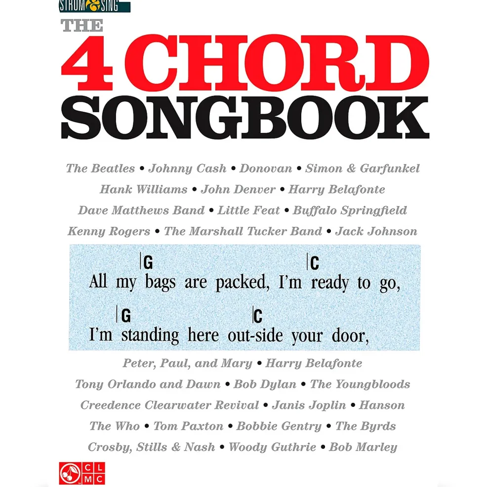 Hal Leonard The 4 Chord Songbook (Strum & Sing Series)