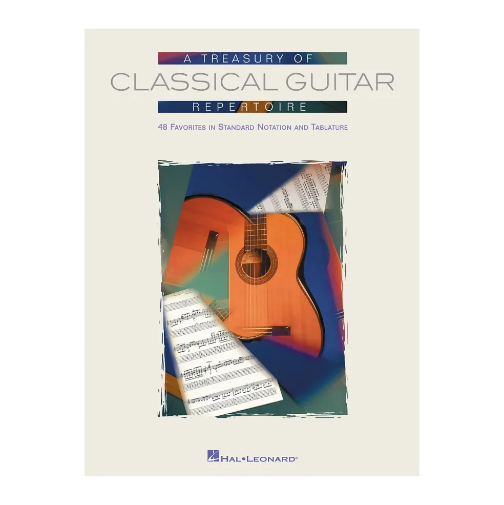 Hal Leonard Treasury of Classical Guitar Repertoire Tab & Notation Book