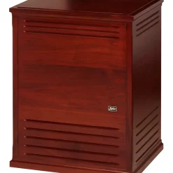 Hammond Leslie Model 3300W 300W 15" Combo Cabinet With 2-Speed Rotary Horn Red Walnut