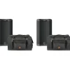 Harbinger VARI V3415 15" Powered Speakers Package With Avenue II Road Runner Bags