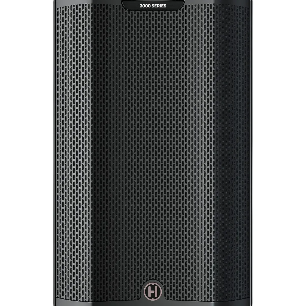 Harbinger VARI V3415 15" Powered Speakers Package With Avenue II Road Runner Bags